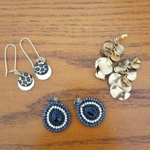 Set of 3 earrings